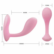 Doppio Stimolatore Vaginale Clitorideo controllabile a distanza