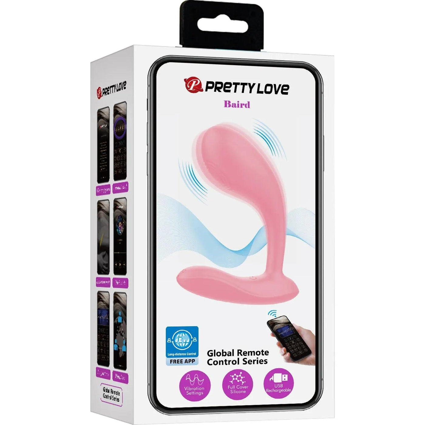 Doppio Stimolatore Vaginale Clitorideo controllabile a distanza