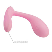 Doppio Stimolatore Vaginale Clitorideo controllabile a distanza