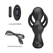 Set completo stimolatore wireless ricaricabile USB con batteria AAA