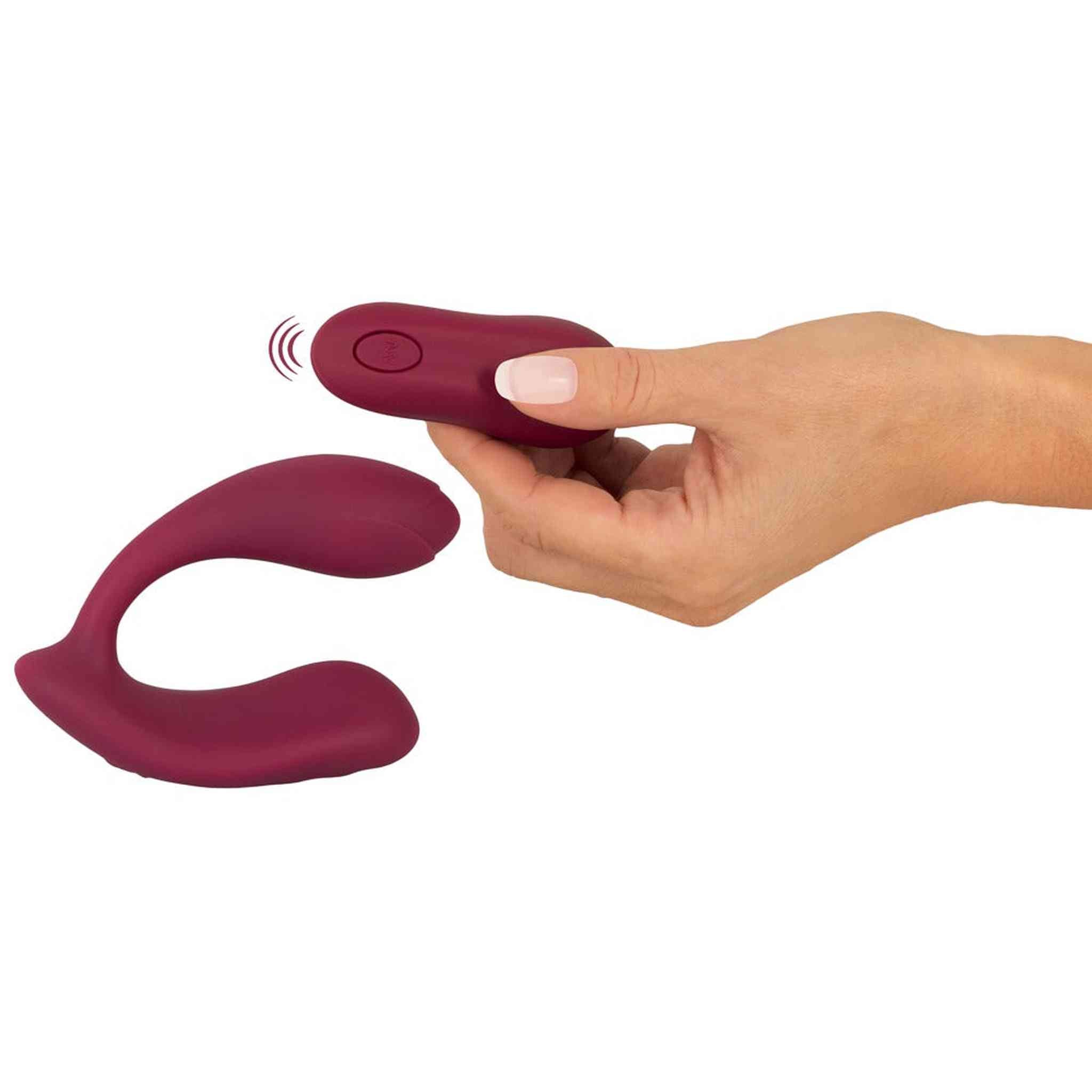 Doppio Vibratore Bendable Vaginale Clitorideo