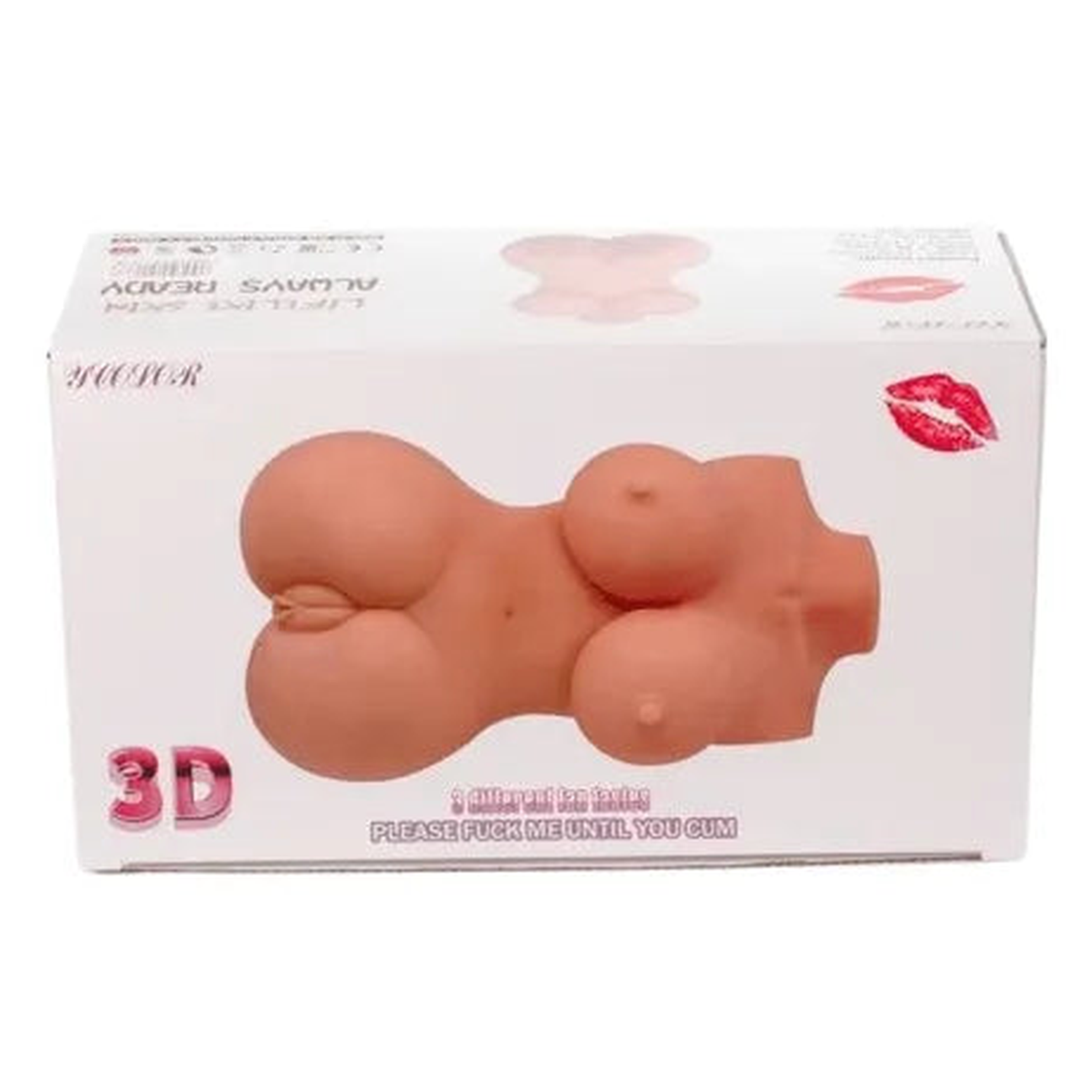 Torso Donna Compatto con Seno Prosperoso e Doppia Apertura