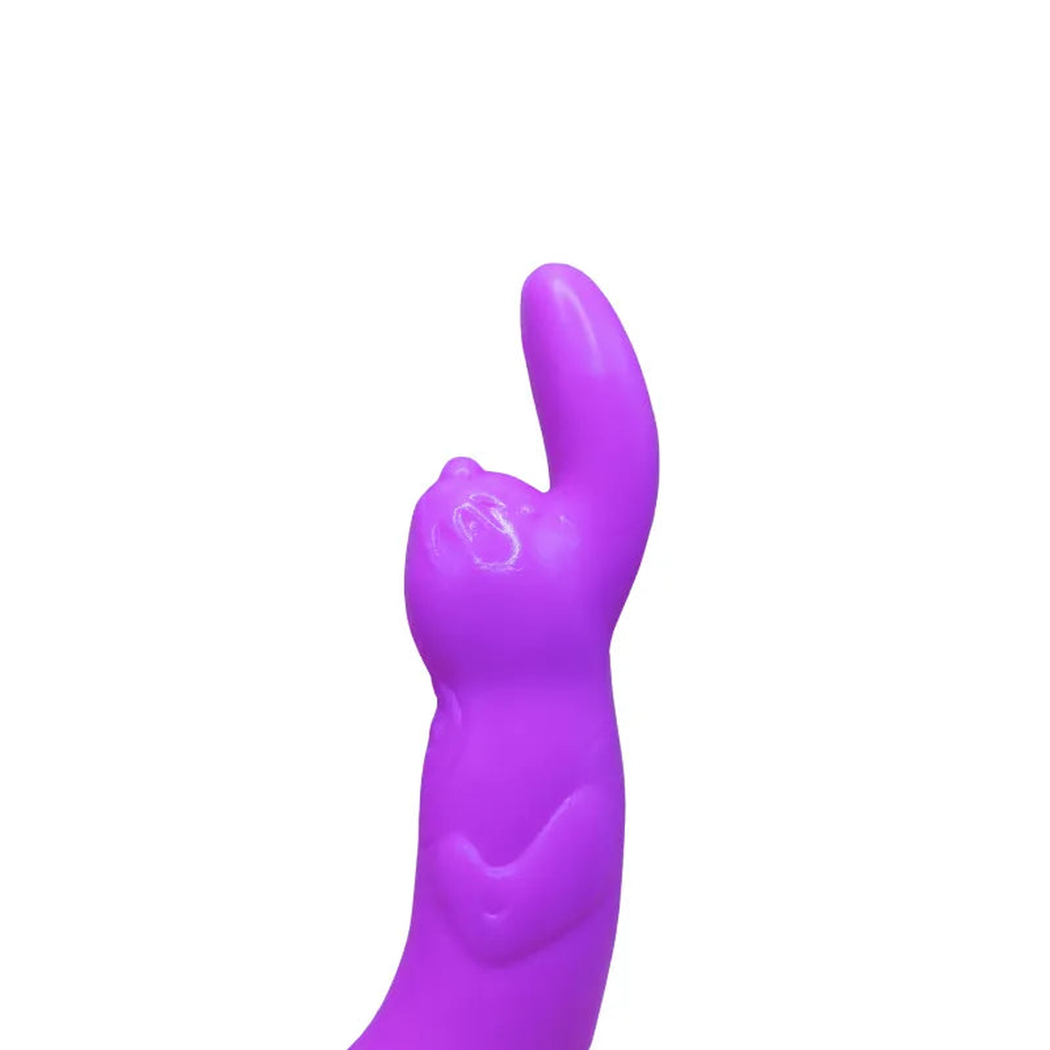 Double Rabbit Dildo - Purple