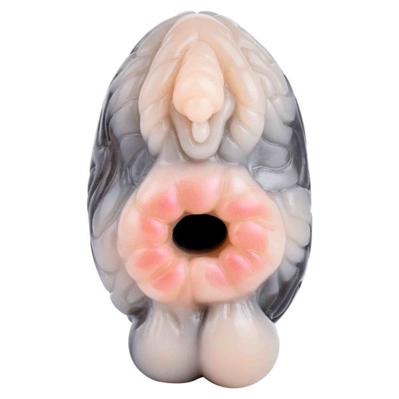 Double channel male masturbator