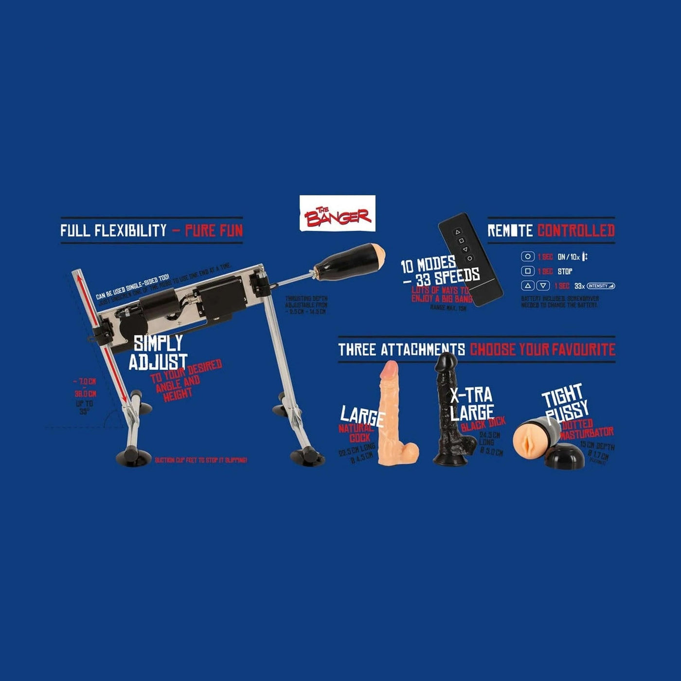 Double-sided Fucking Machine