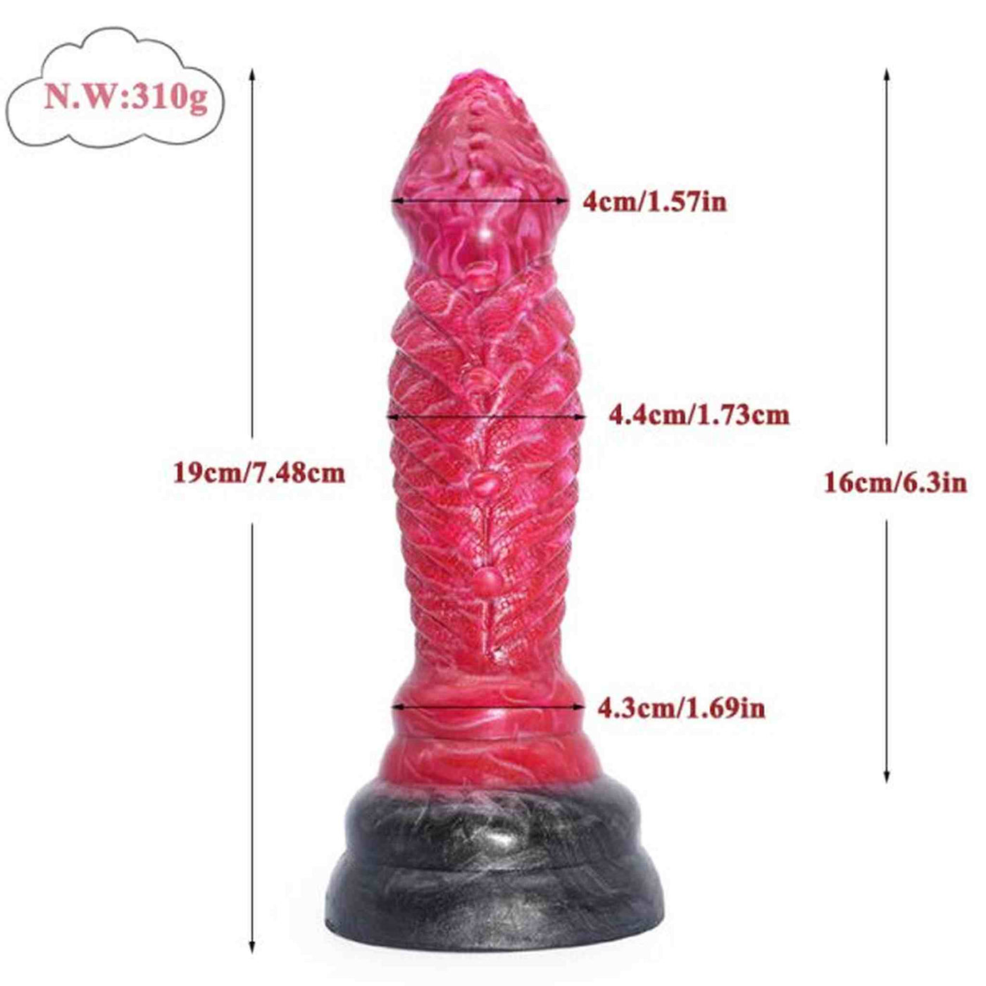 Drogon Silicone Dildo