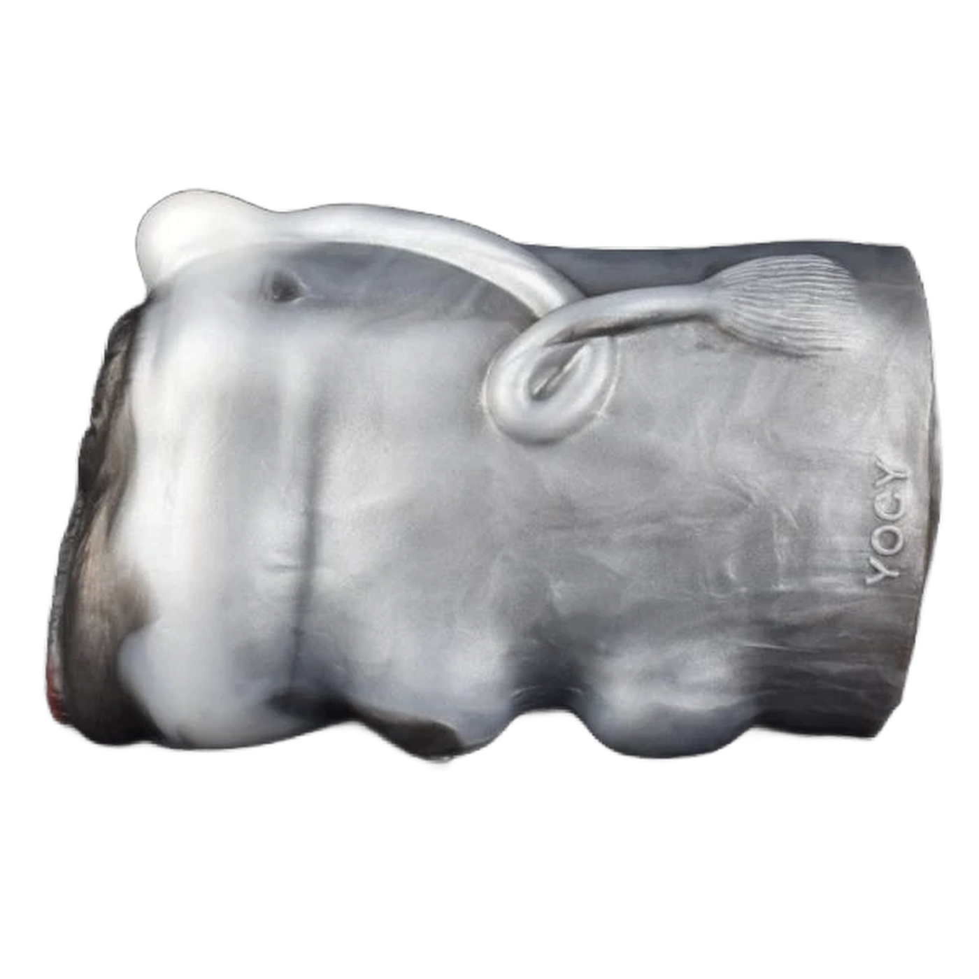 Dual channel masturbation cup