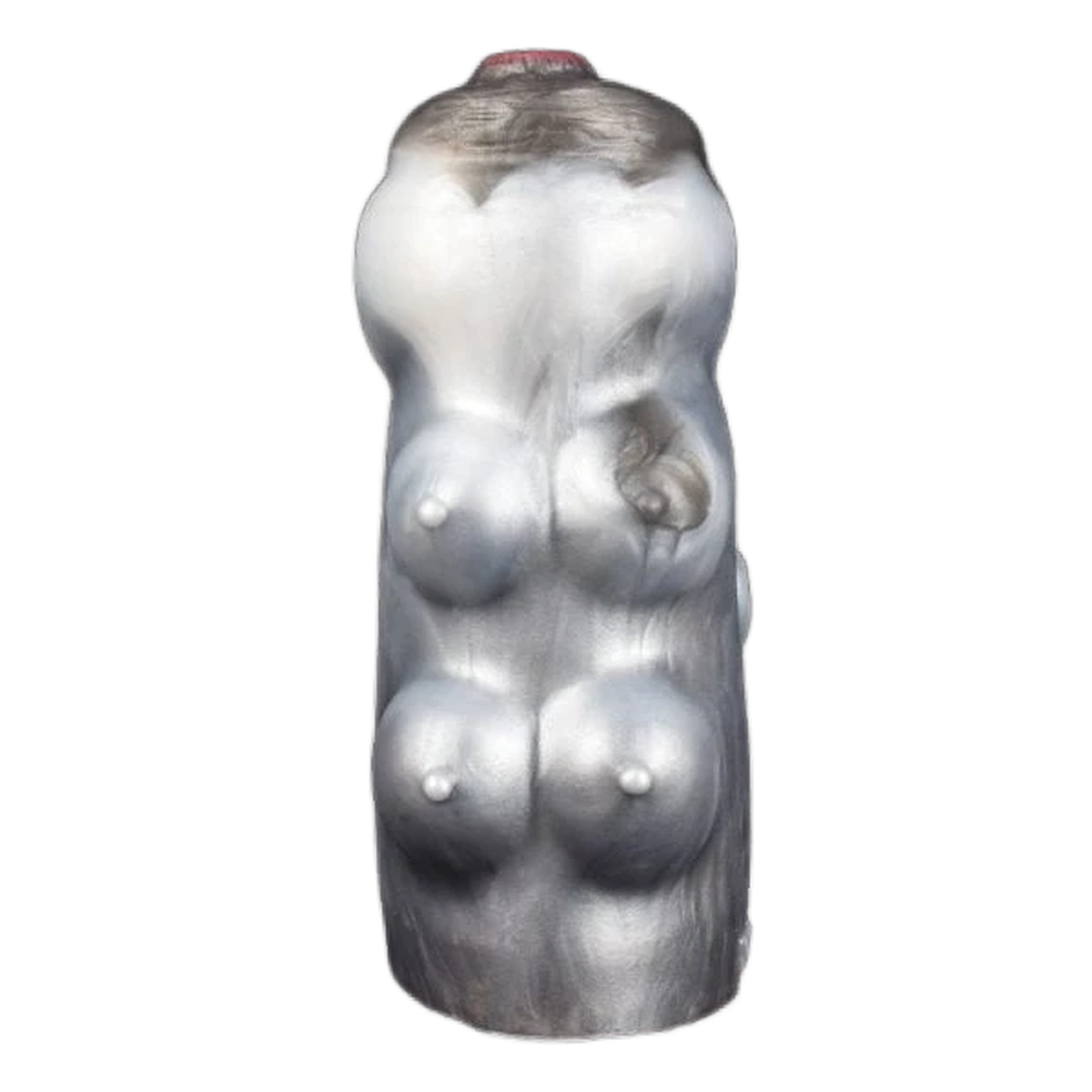 Dual channel masturbation cup