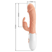 Easter Bunny Vibratore Rabbit Semirealistico con 30 modalità di vibrazione