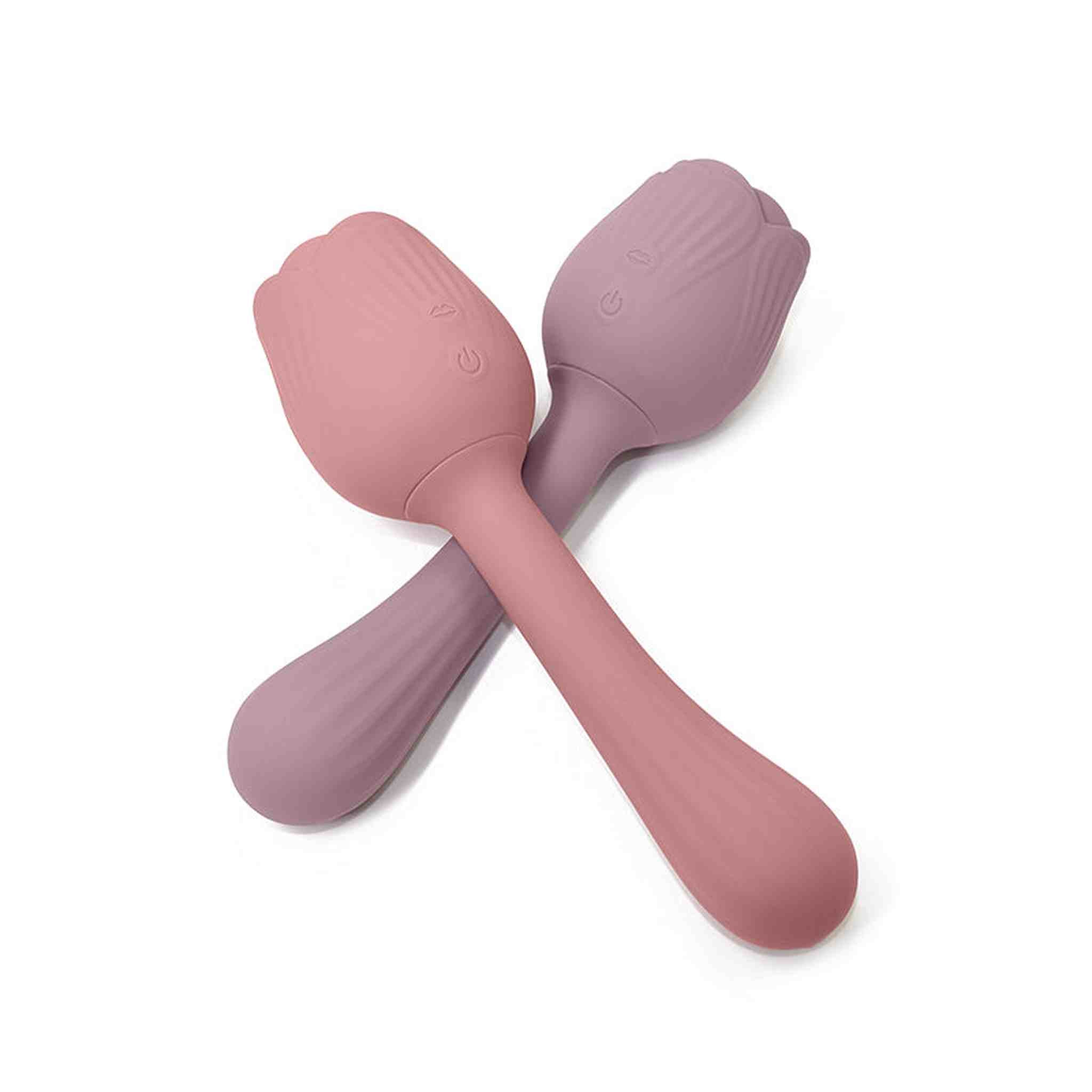 Elegante Rosa Succhiaclitoride Con Vibratore Punto G