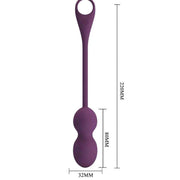 Elvira Palline Vibranti in Silicone con Comando tramite Smartphone
