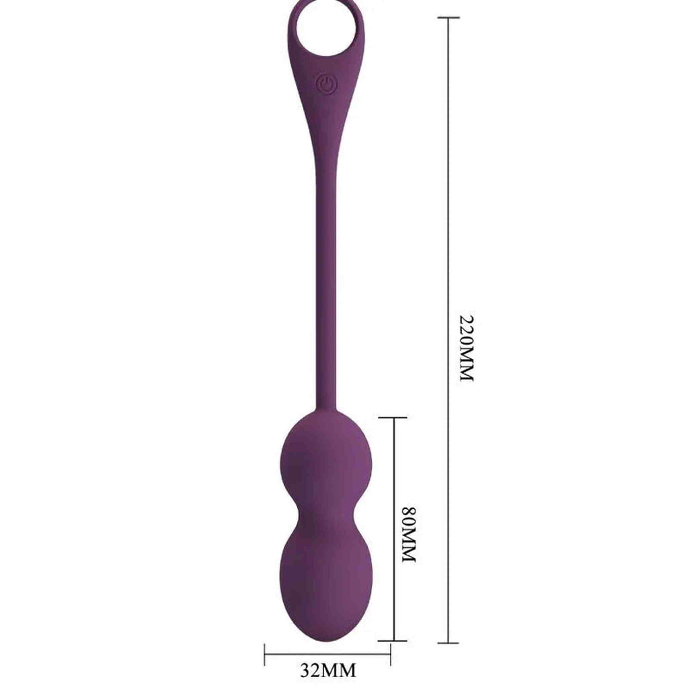 Elvira Palline Vibranti in Silicone con Comando tramite Smartphone