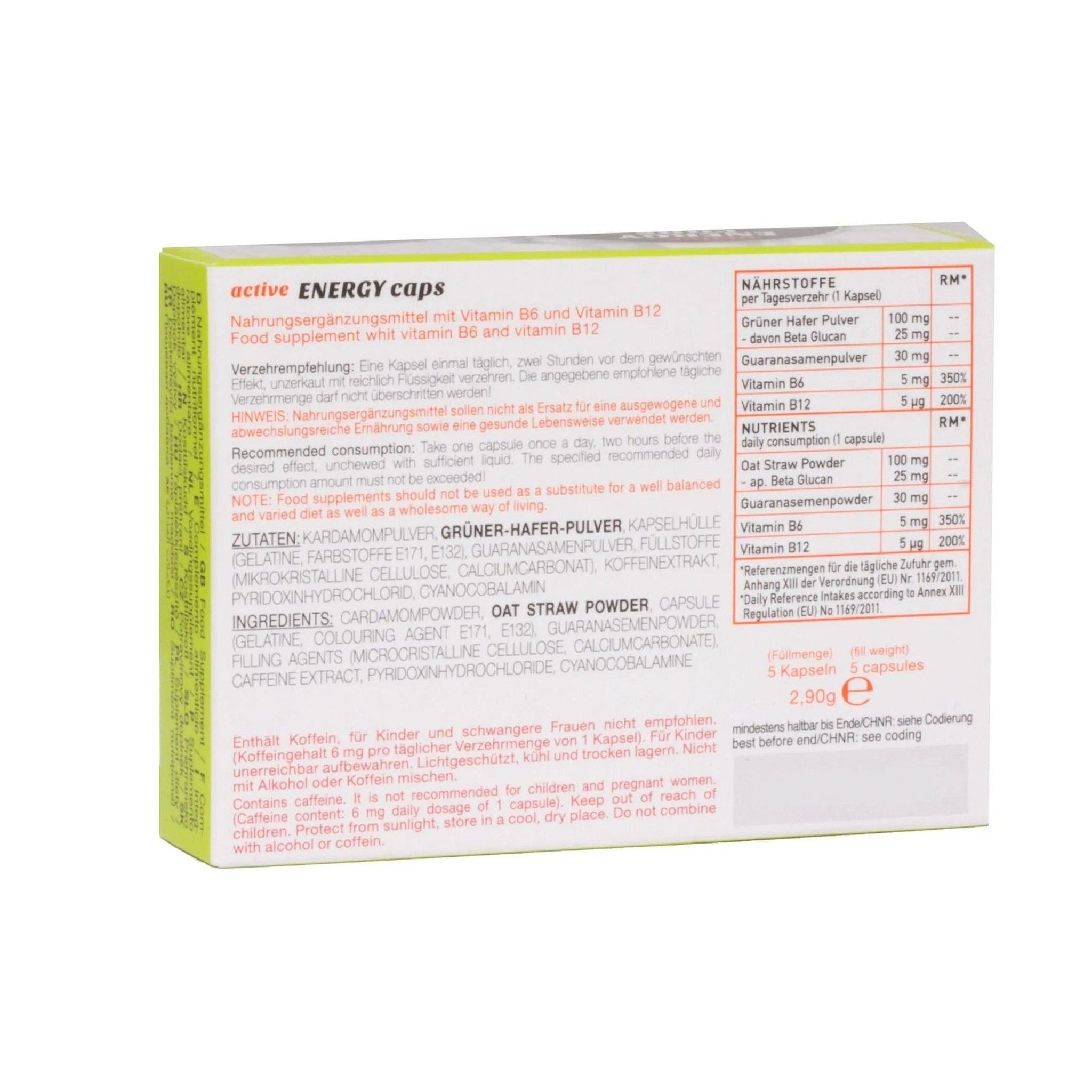 Ero Men Energy Caps 5 pezzi