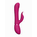 Vibrador de conejo con 4 cabezas intercambiables para estimulación del clítoris avanzado