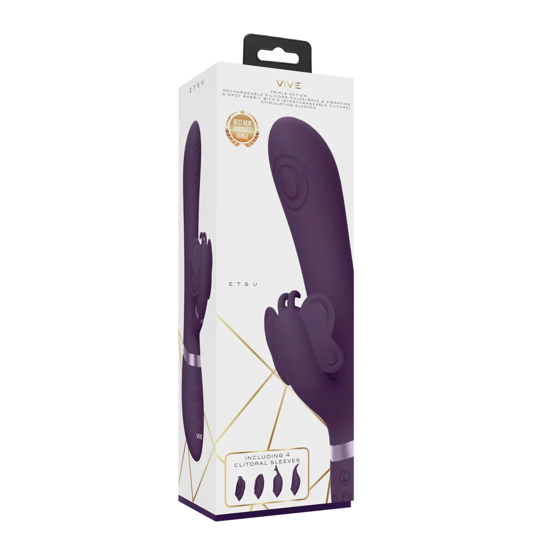 Etsu Rabbit con Pulsazione e 4 testine intercambiabili