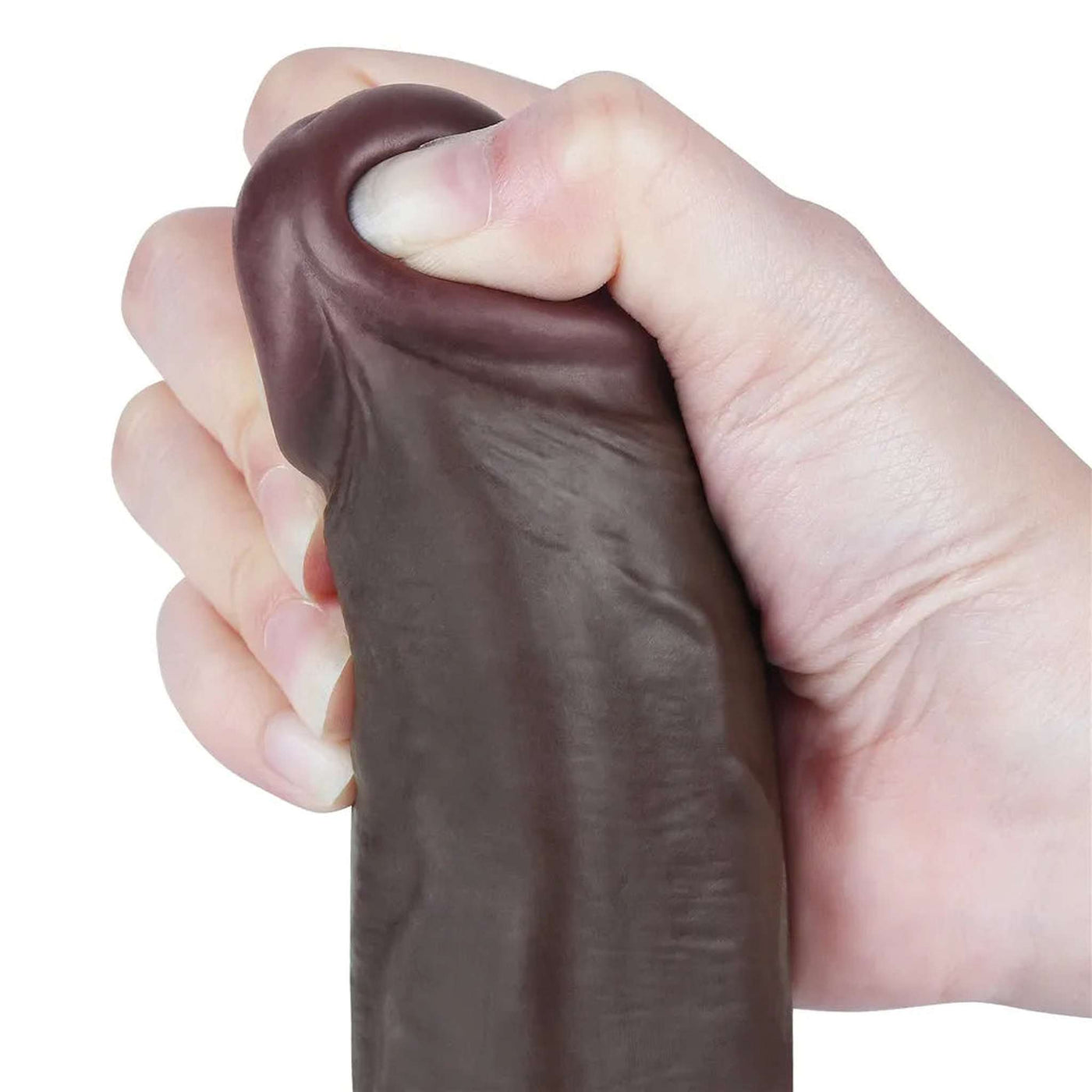 Fallo 8.5″ Scappellabile come un pene vero - Nero