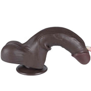 Fallo 8.5″ Scappellabile come un pene vero - Nero
