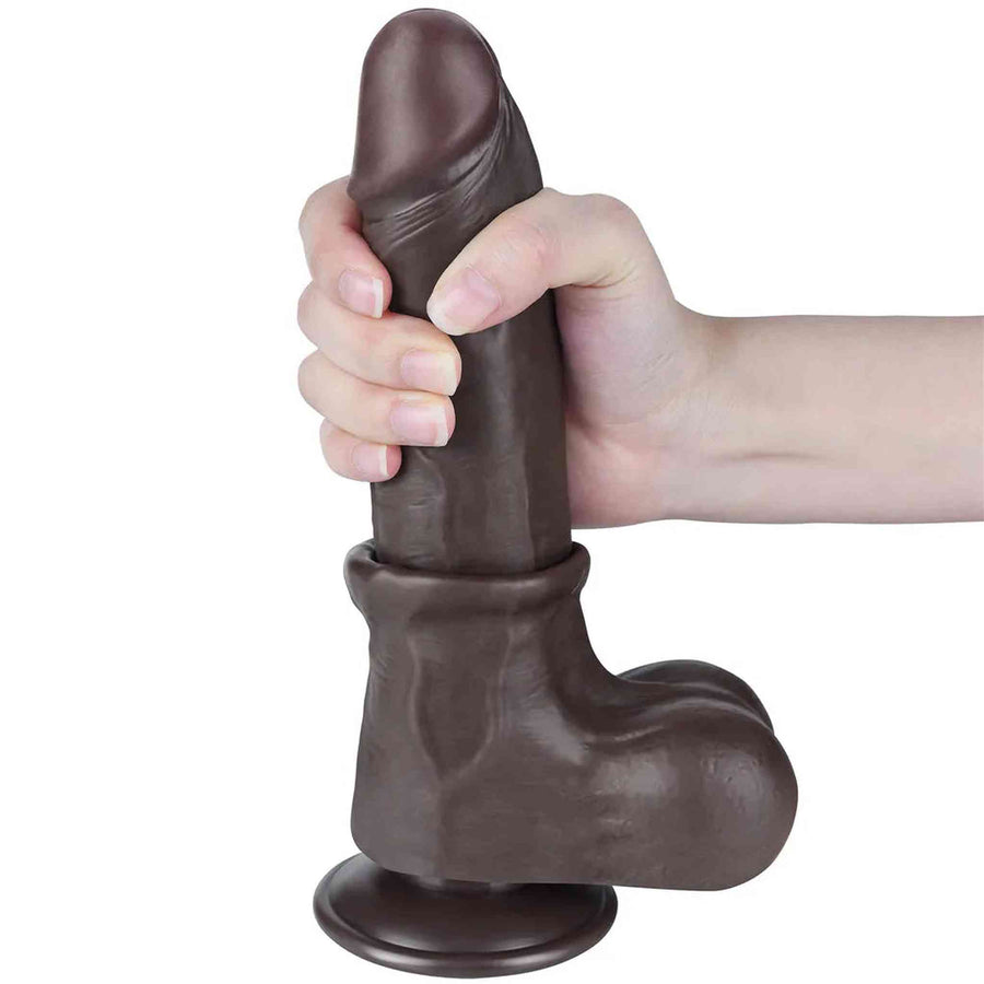 8.5'' Cockable like a real penis - Black
