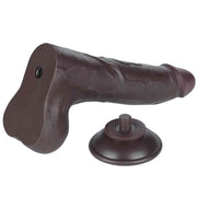 Fallo 8.5″ Scappellabile come un pene vero - Nero