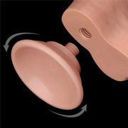 Fallo 8″ Scappellabile come un pene vero - Rosa Carne