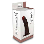 Fallo Marrone Realistico con Ventosa 18 cm Ø 4.5 cm