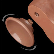Fallo Mulatto Pelle Scorrevole Super Realistico 8.5″