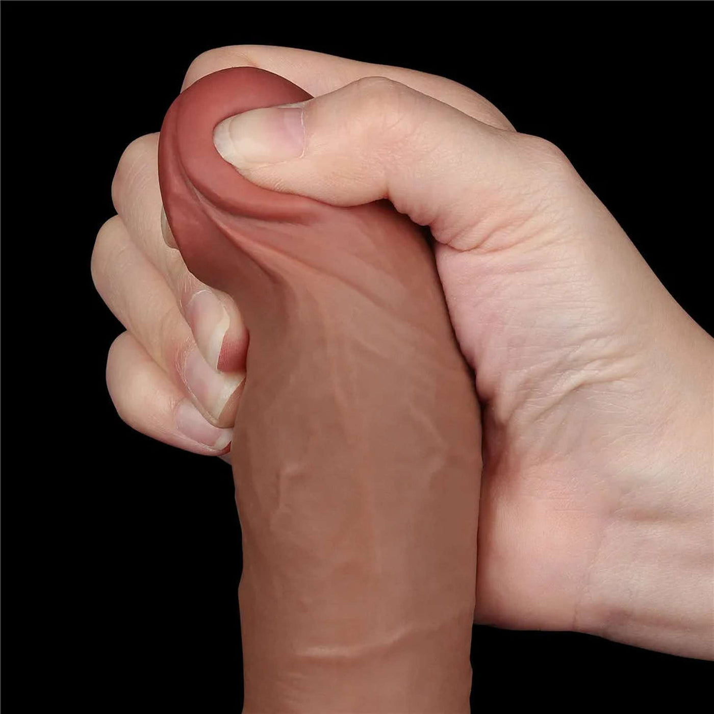 Fallo Mulatto Scappellabile come un pene vero 8″