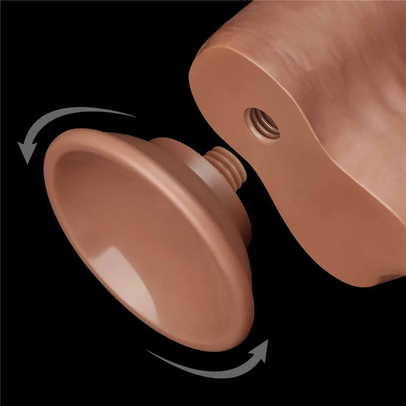 Fallo Mulatto Scappellabile come un pene vero 8″