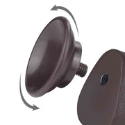 Fallo Nero Super Realistico con Pelle Scorrevole come un Membro Vero - 9.5″