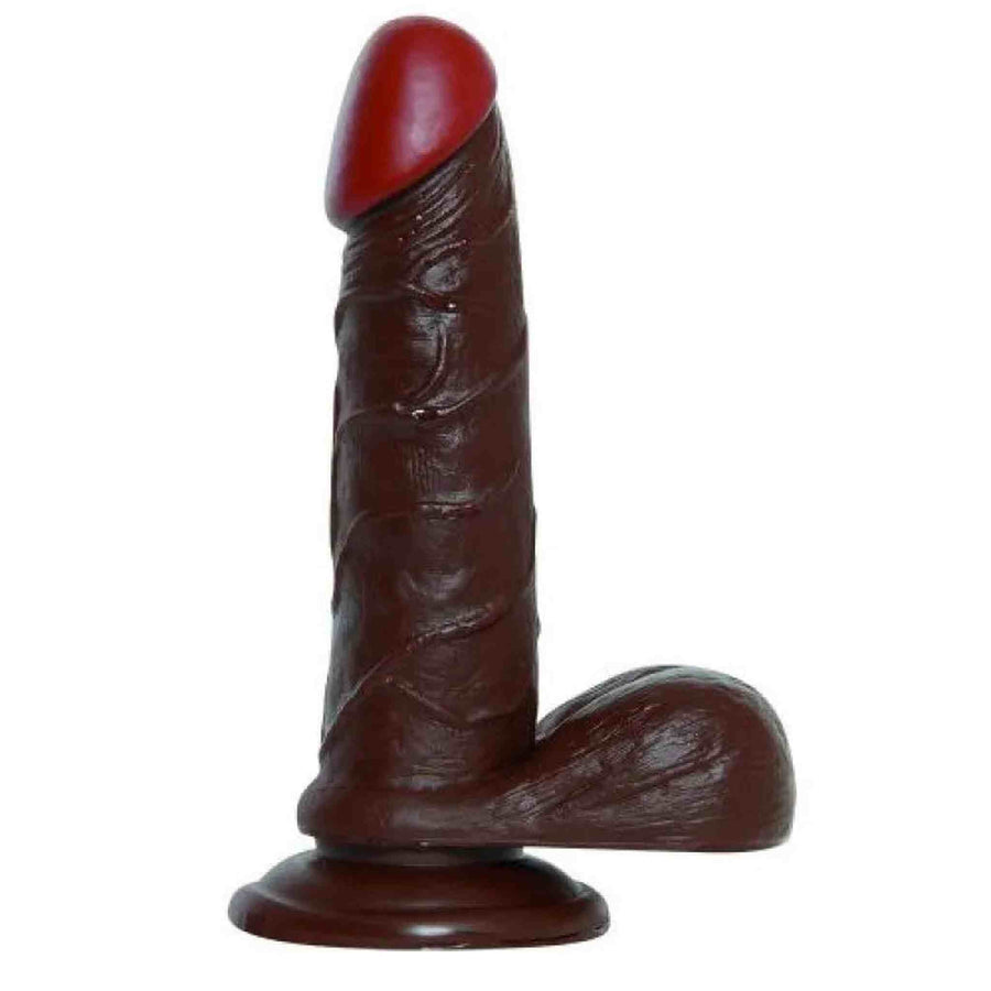 Realistic Mulatto Phallus 17 cm Ø 4 cm