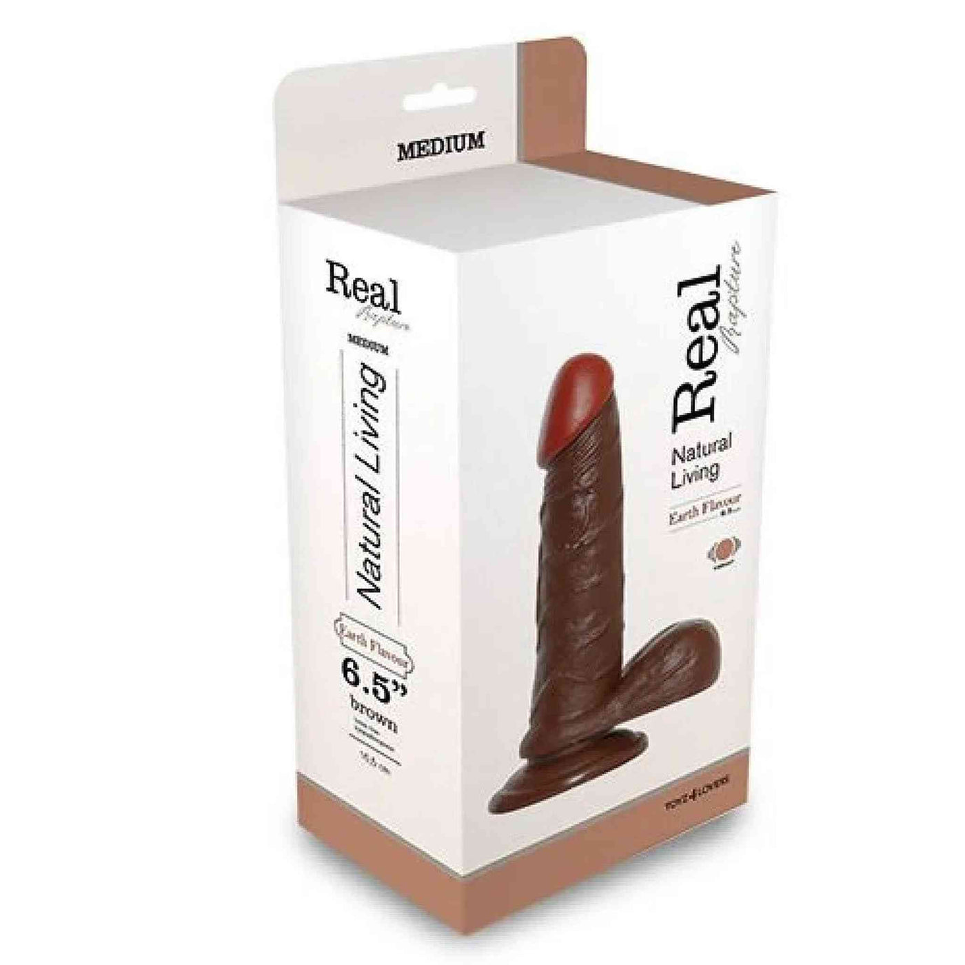 Fallo Realistico Vibrante Mulatto 17.5 cm Ø 4 cm