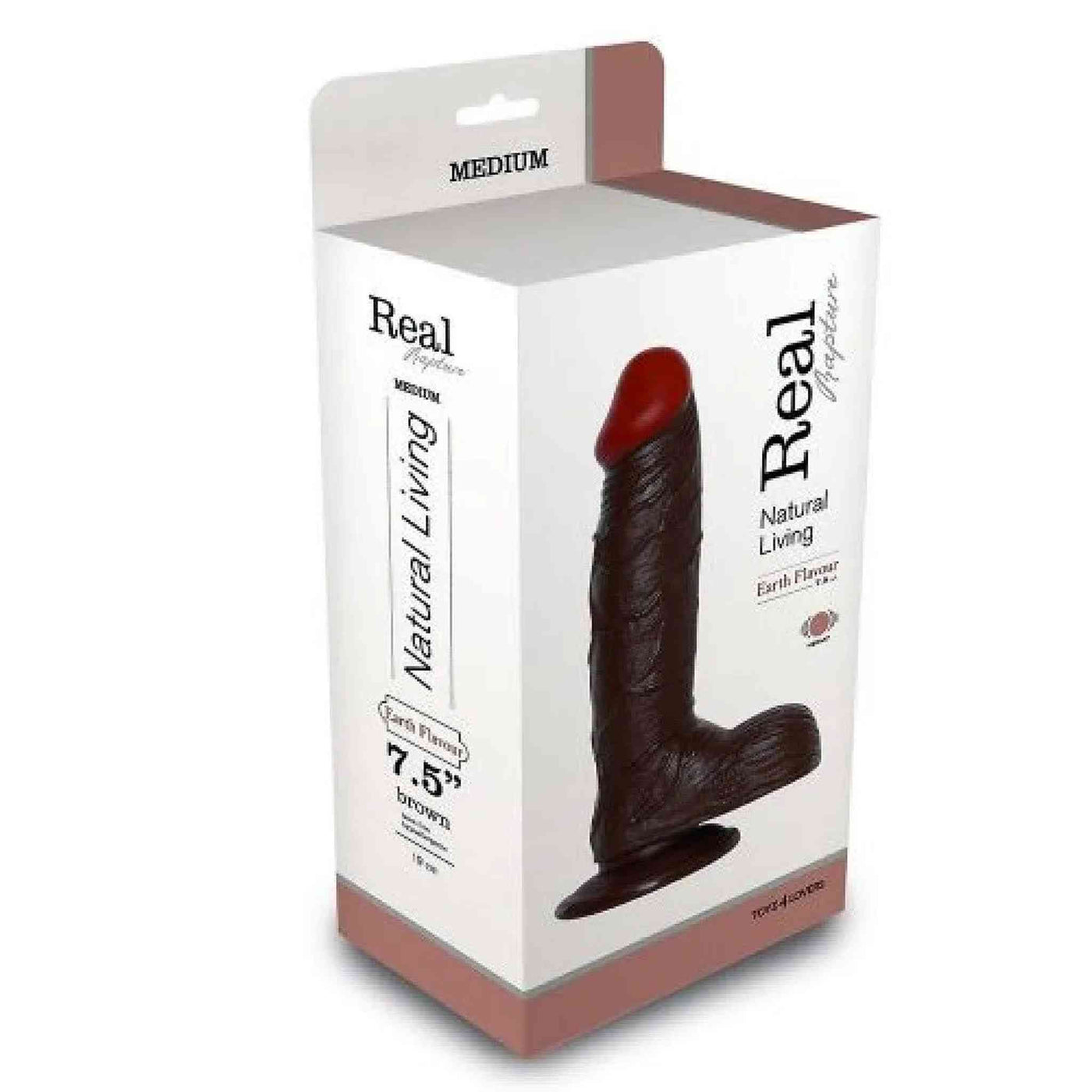 Fallo Realistico Vibrante con Ventosa 20 cm Ø 4 cm