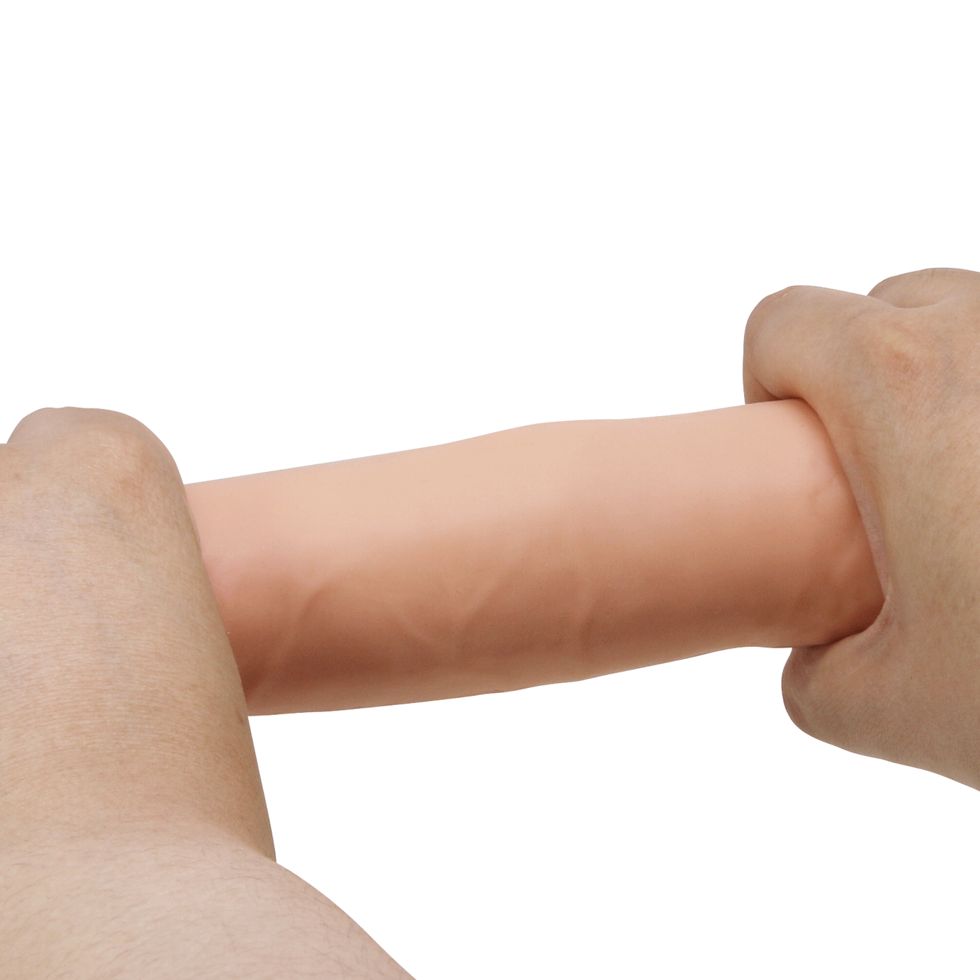 Fallo Scappellabile Bendable Con Ventosa 21 cm