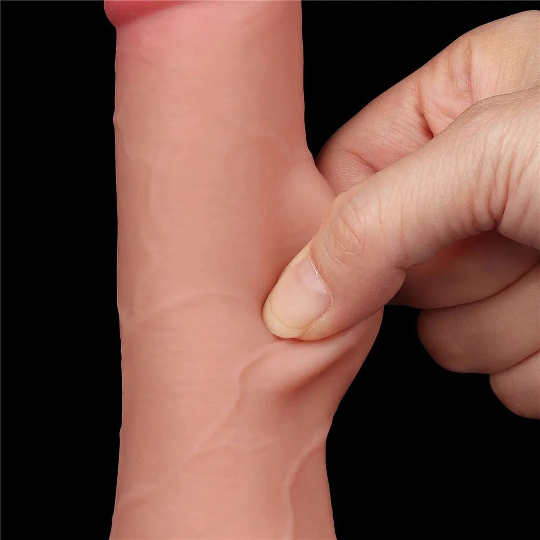 Fallo Scappellabile come un pene vero - 7.5″ Rosa Carne