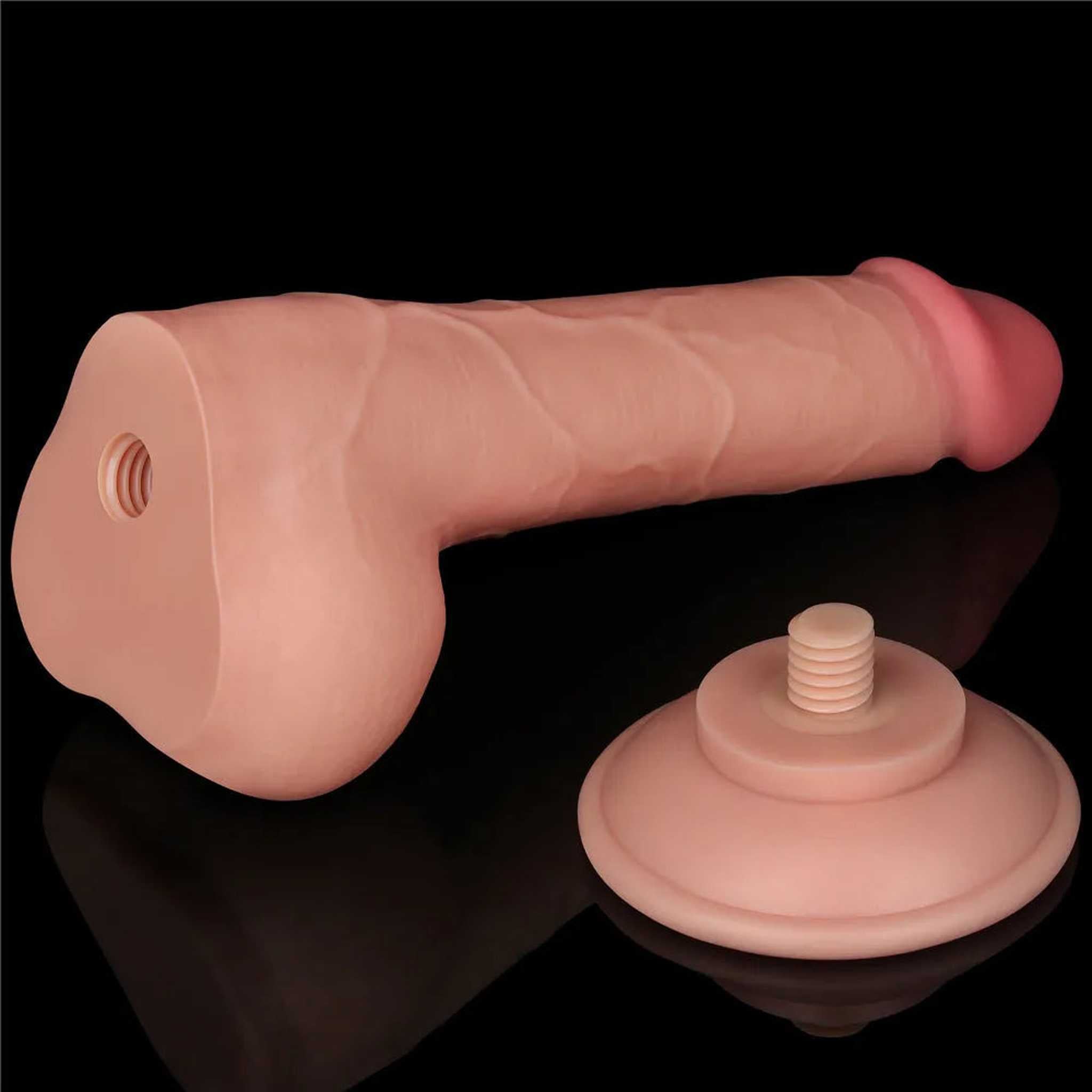 Fallo Scappellabile come un pene vero - 7.5″ Rosa Carne
