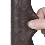 Fallo Scappellabile come un pene vero 7″ - Nero