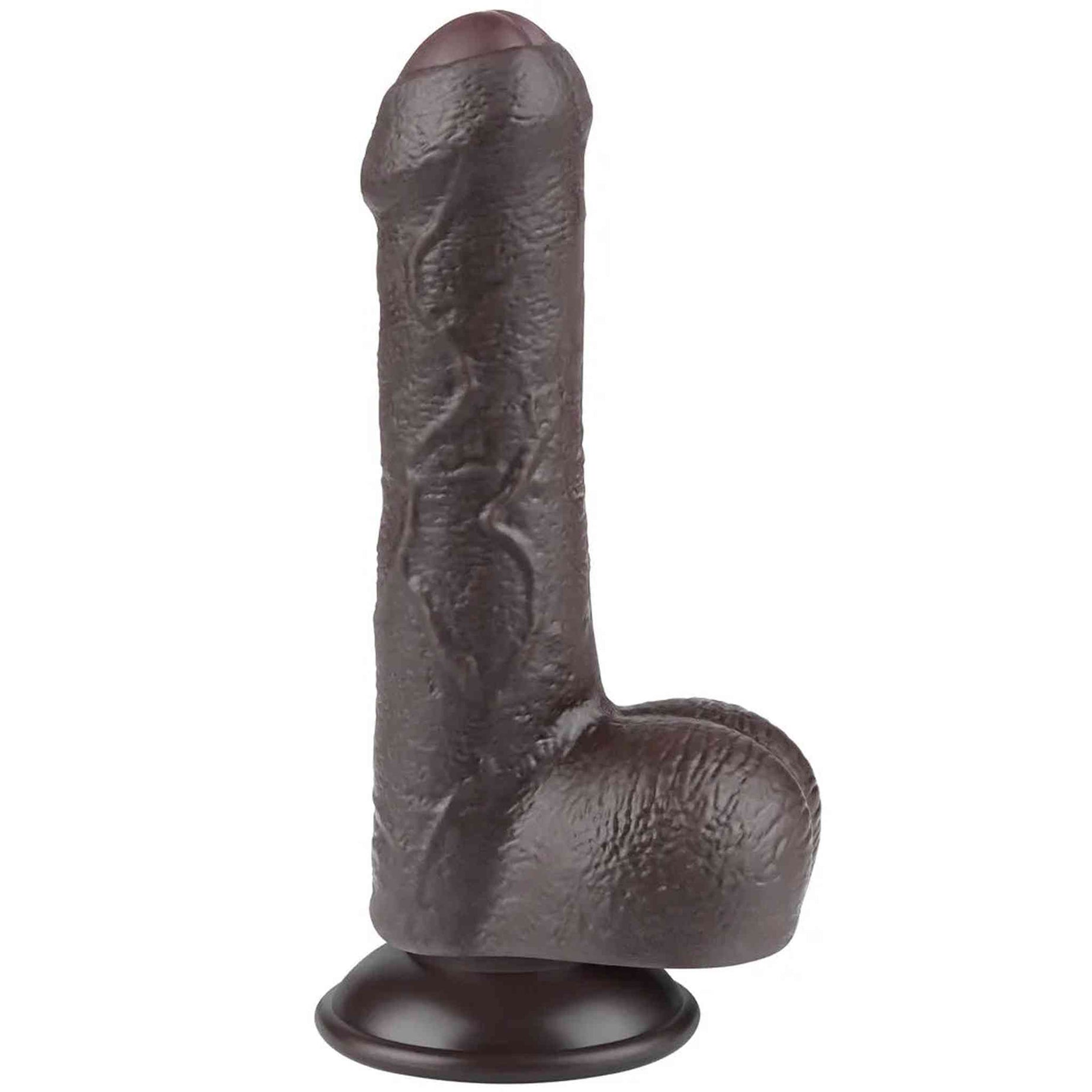 Fallo Scappellabile come un pene vero 7″ - Nero