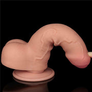 Fallo Scappellabile come un pene vero 7″ - Rosa Carne