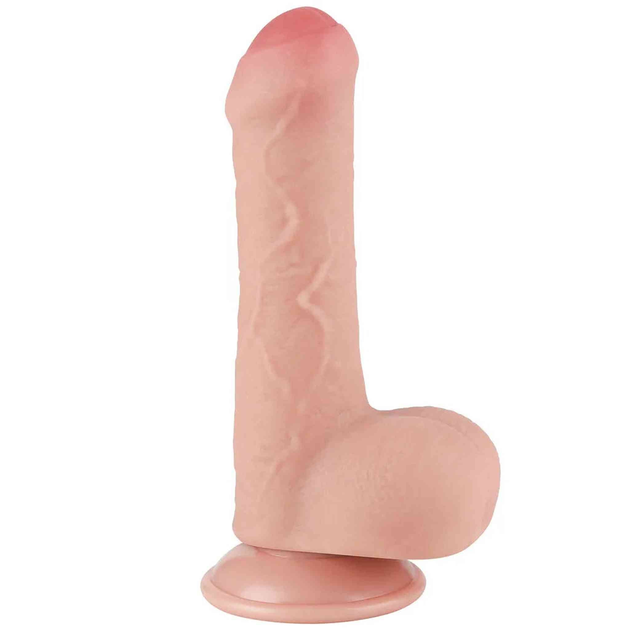 Fallo Scappellabile come un pene vero 7″ - Rosa Carne