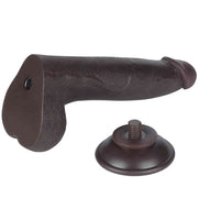 Fallo Scappellabile come un pene vero 8.5″ - Nero