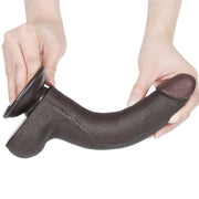 Fallo Scappellabile come un pene vero 8.5″ - Nero