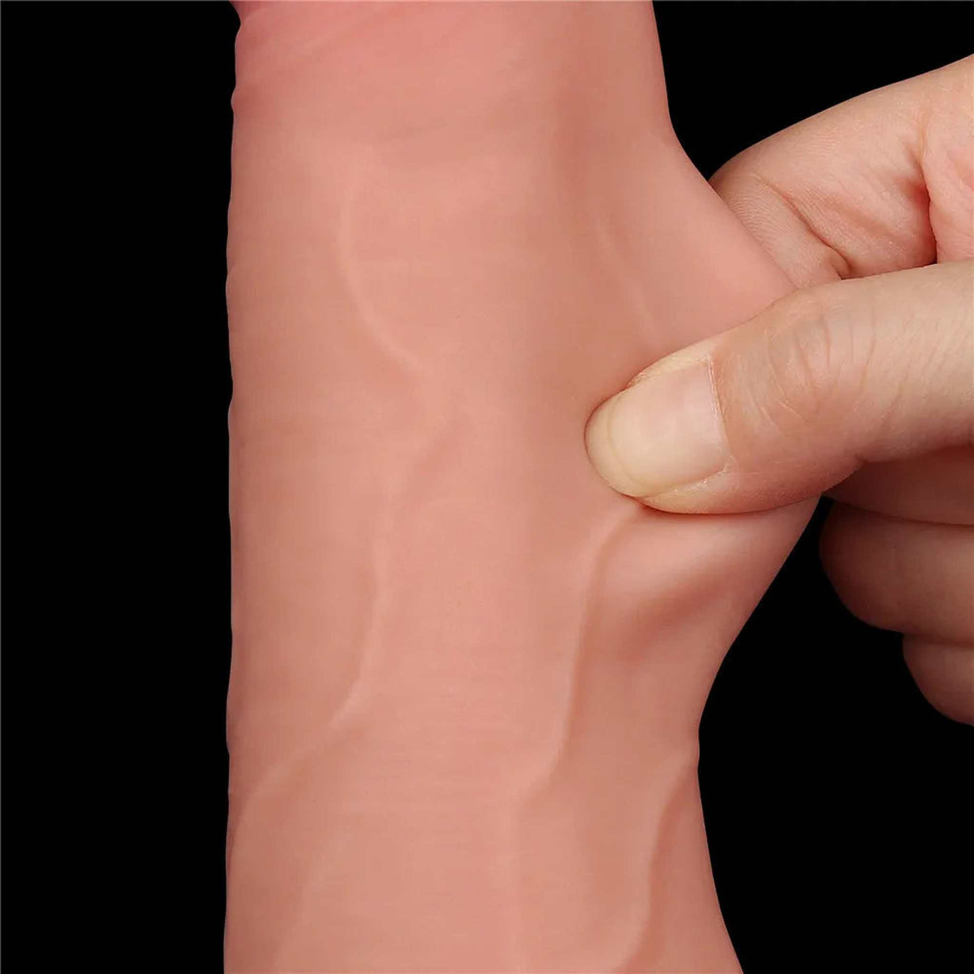 Fallo Scappellabile come un pene vero 8.5″ - Rosa Carne