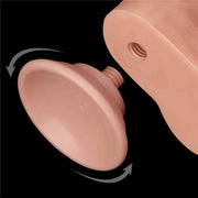 Fallo Scappellabile come un pene vero 8.5″ - Rosa Carne