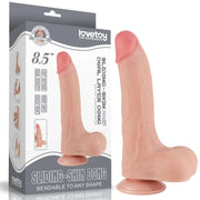 Fallo Scappellabile come un pene vero 8.5″ - Rosa Carne