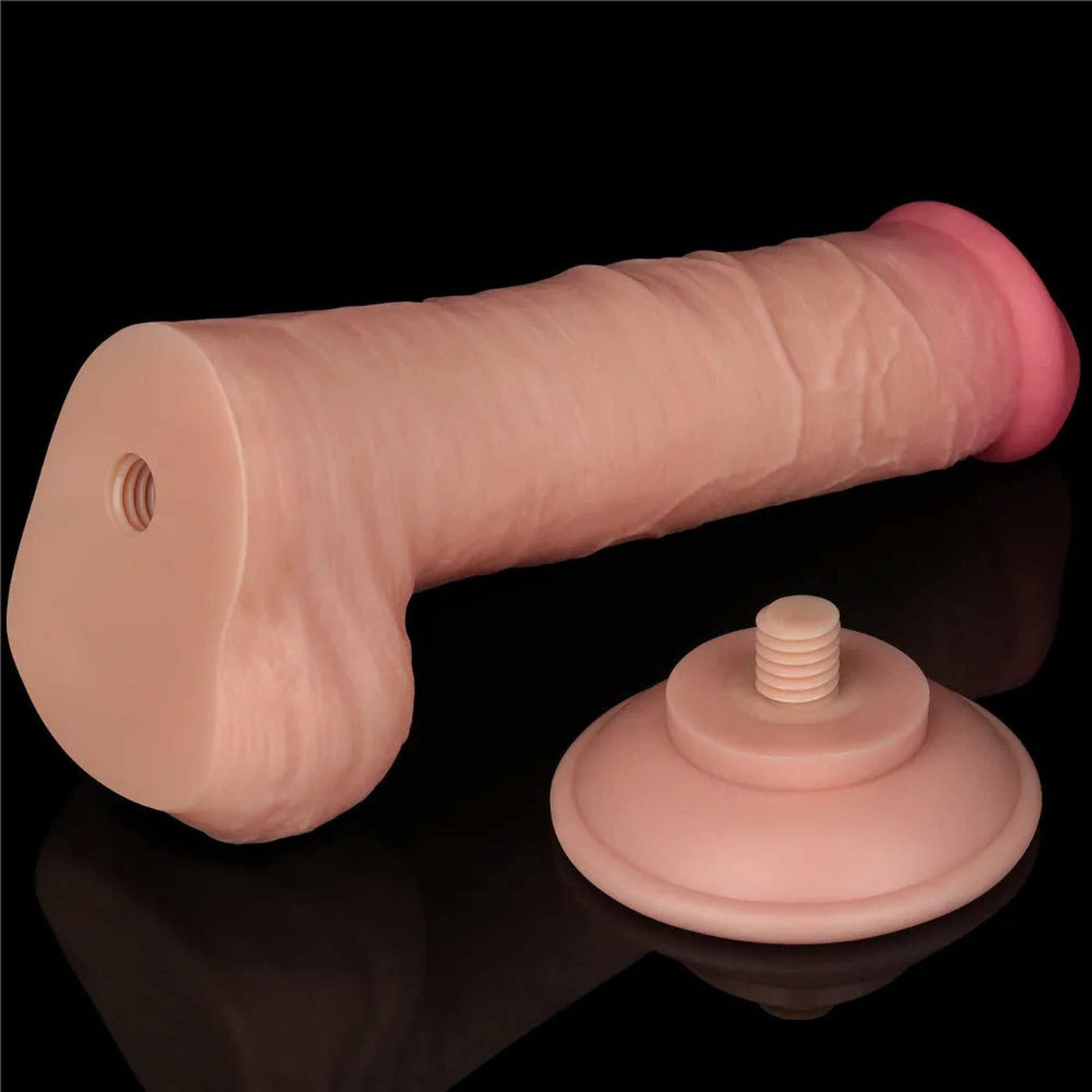 Fallo Scappellabile come un pene vero 8″ - Rosa Carne