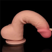 Fallo Scappellabile come un pene vero 9.5″ - Rosa Carne
