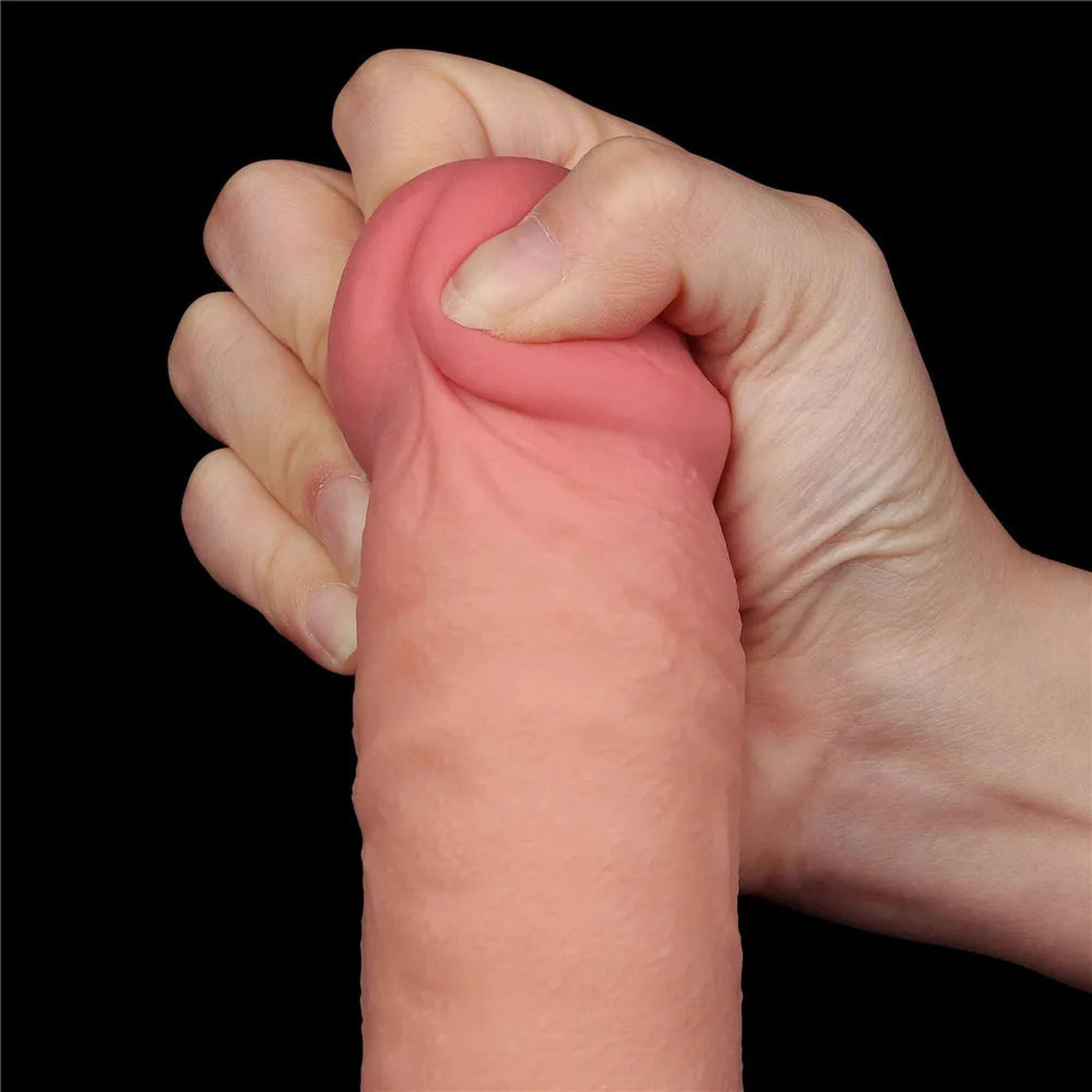 Fallo Scappellabile come un pene vero 9.5″ - Rosa Carne