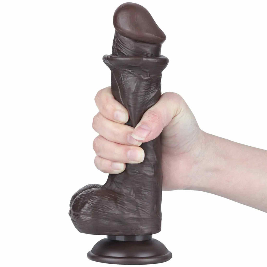 Make it Uncatchable Like a Real Penis - Black 8''