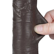 Fallo Scappellabile come un pene vero - Nero 8″