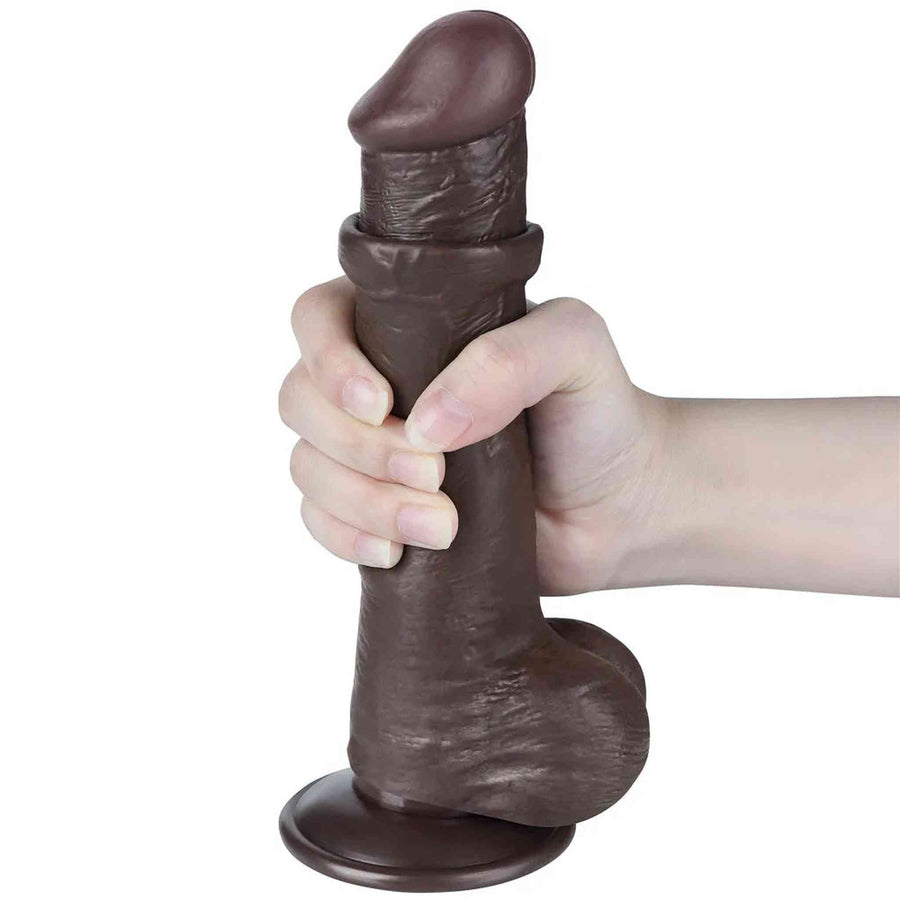 Make it Uncatchable Like a Real Penis - Black 8''